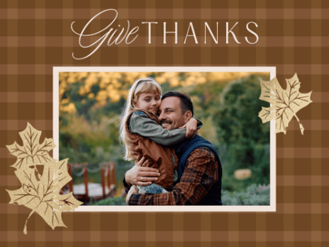 thanksgiving frame