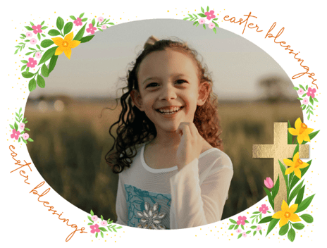 easter card cross
