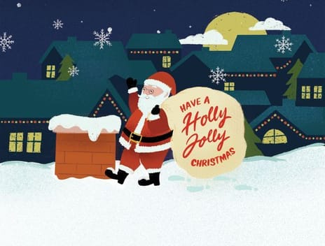 2019 christmas santahollyjolly