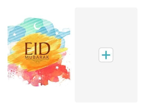 2021 eid watercolours beautiful&contemporary