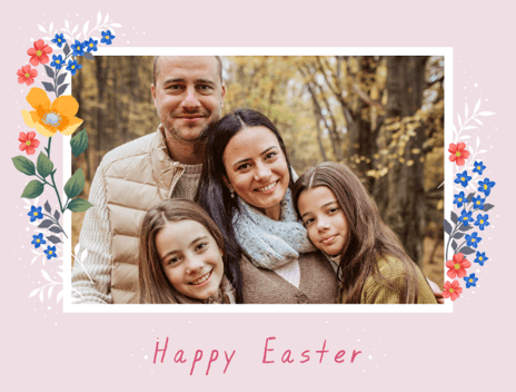 easter frame 24