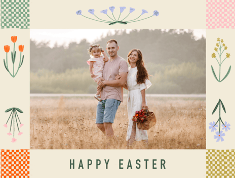 easter frame 24