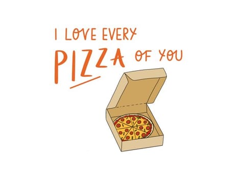 2022 valentine pizza love
