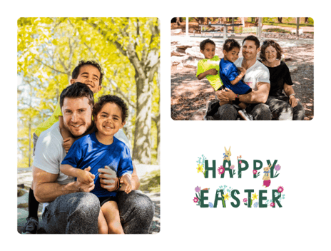 2025 easter holly text