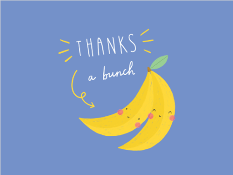 2023 thankyou sorcha banana