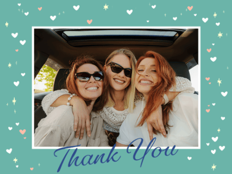 thank you card