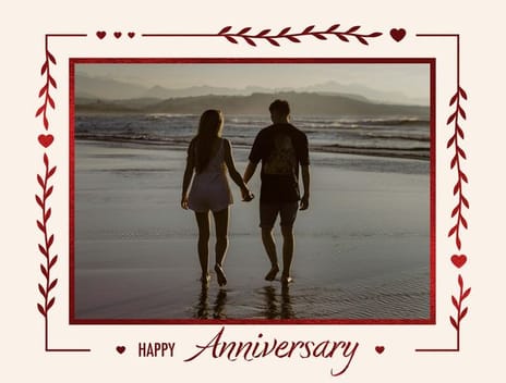 anniversary card