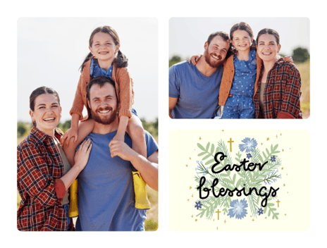 easter card religious