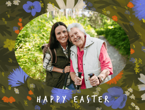 easter frame 24