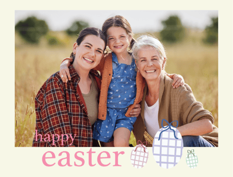easter frame 18