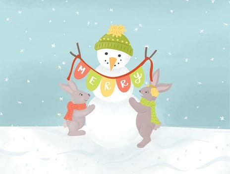 2024 christmas emilyskinner snowman