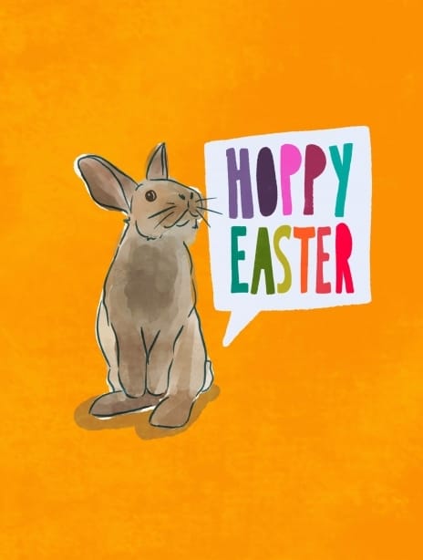 2022 easter alison watson bunny