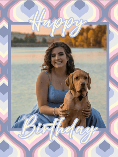 2025 birthday frame 138