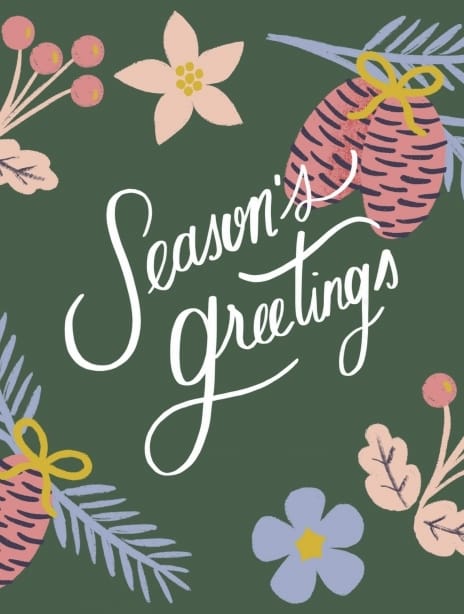 2021 christmas floral