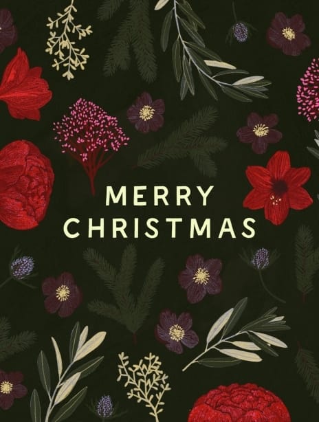 2021 christmas flowers
