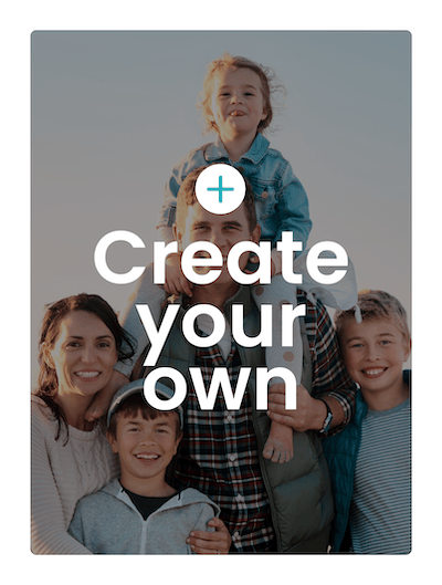 personalised card one photos