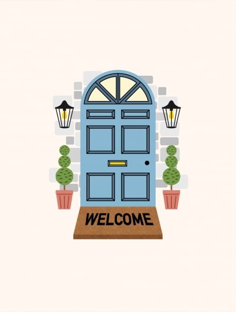 2023 newhome libbyhampel congratulations door1