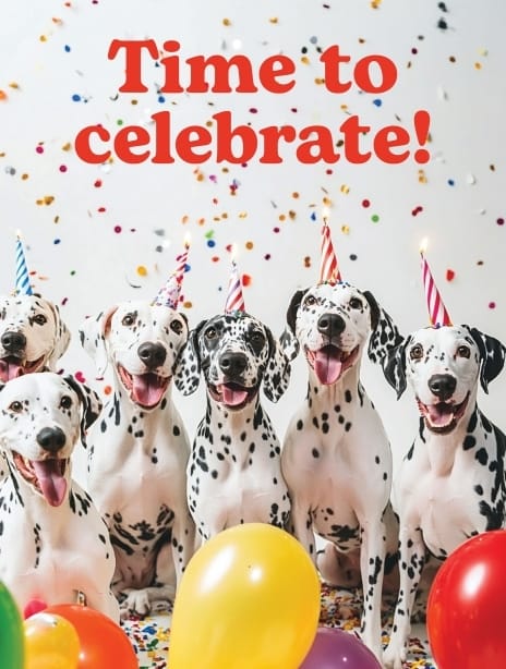 2025 birthday ai celebrate