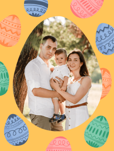 easter frame 10