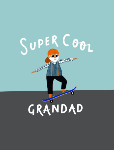 2022 kaytrain father'sday skateboard grandfather19