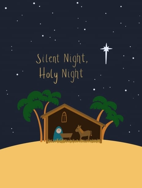 2020 religious silentnightholynight nativity