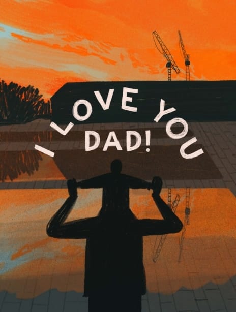 2022 father'sday hannahbottino ondadshoulder