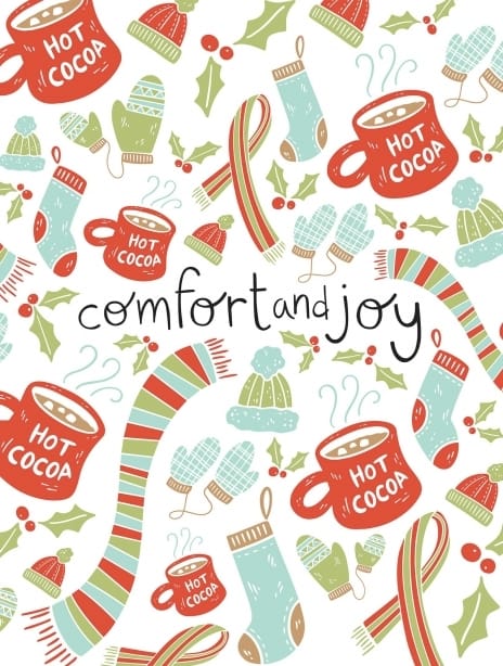 2023 christmas mayalaurent comfort&joy