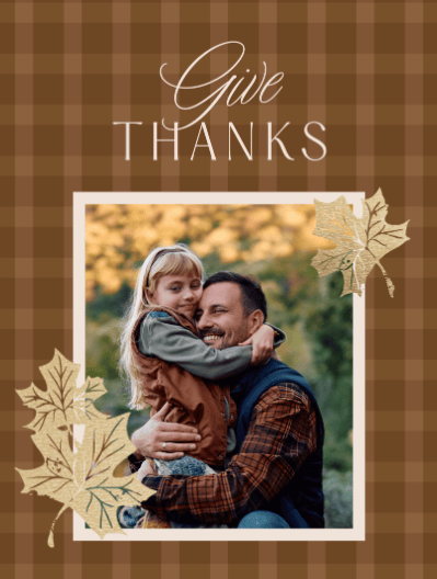 thanksgiving frame