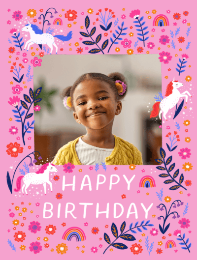 2025 birthday frame 110