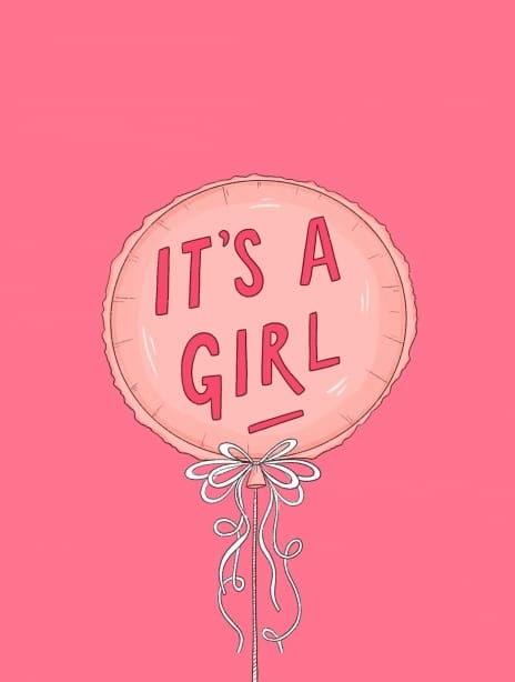2023 congratulations kaytrain newbaby balloon girl