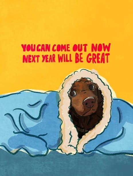 2021 newyear alisonwatson dog