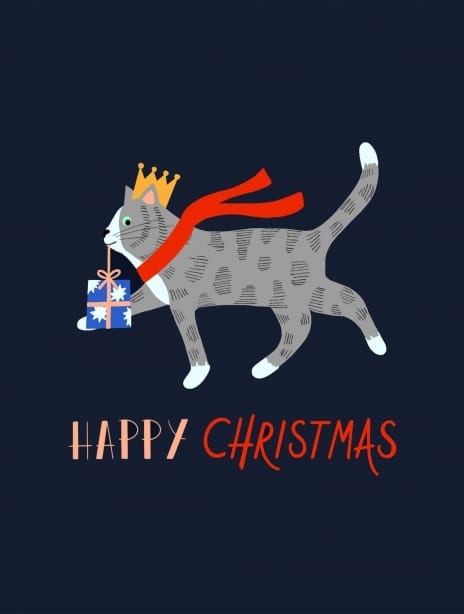 2021 christmas kaytrain cat