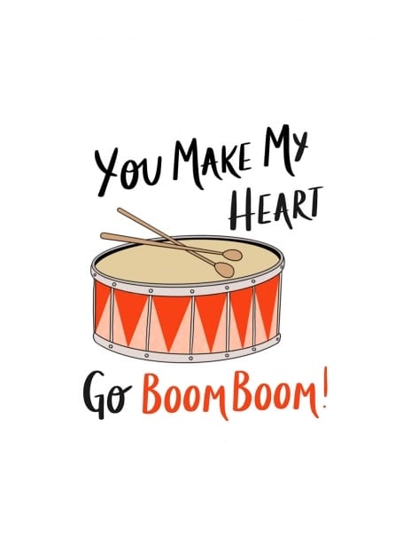 2022 valentine kaytrain drum youmakemyheart