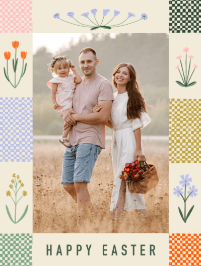 easter frame 24