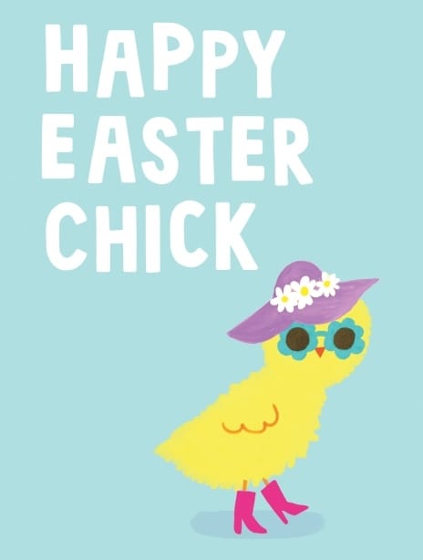 2025 easter holly chick