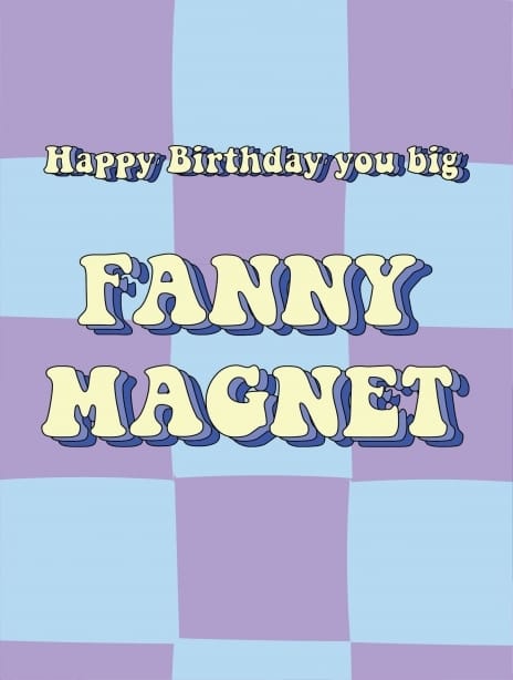 2025 birthday lauralonsdale magnet