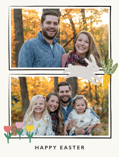 easter frame 18