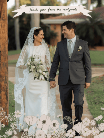 thank you wedding