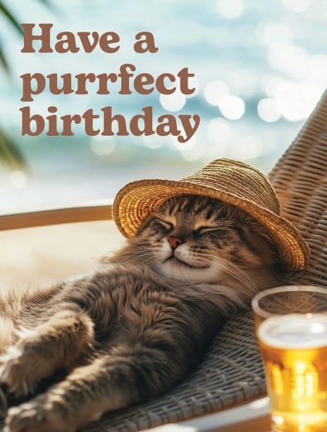 2025 birthday ai purrfectbirthday