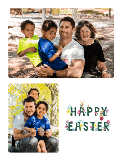 2025 easter holly text