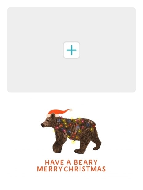 2021 christmas bear