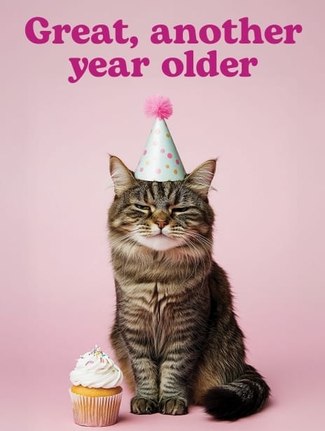 2025 birthday ai cat