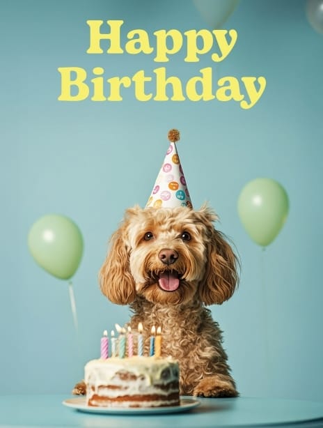 2025 birthday ai dog1