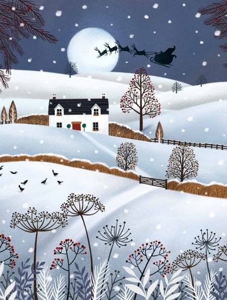 2023 christmas siya snowscene
