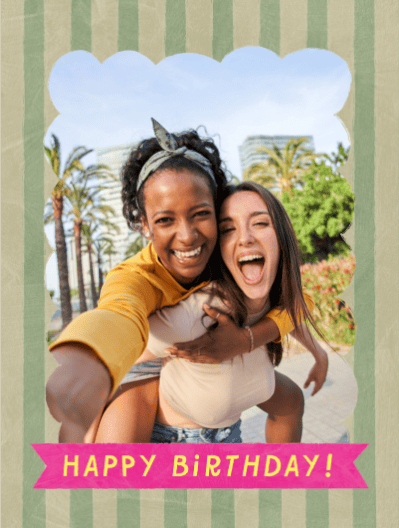 2025 birthdayframe minimal 13