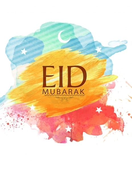 2021 eid watercolours beautiful&contemporary
