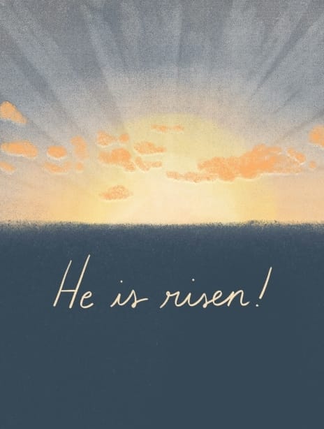 2021 easter heisrisen sunset