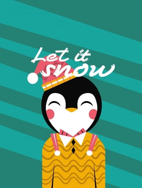 2022 christmas rudielton penguin