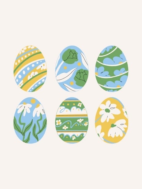 2022 easter 6eggs illustration4
