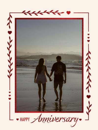 anniversary card